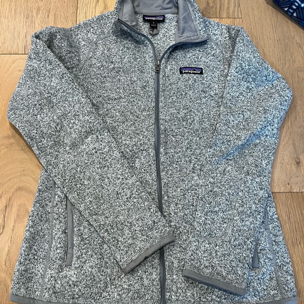 Patagonia Women's Gray Better Sweater Full ZipJacket